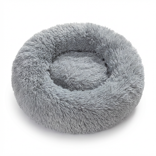 Donut-Beruhigungsbett – Flauschig, Weich & Beruhigend