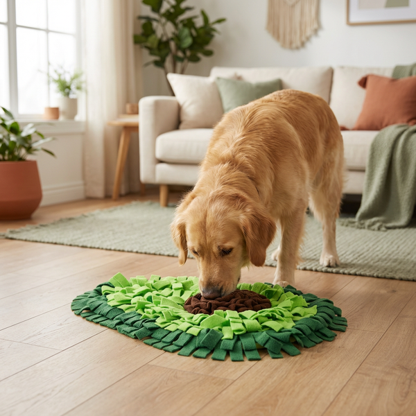 Schnüffelteppich für Hunde – Beschäftigung & Stressabbau